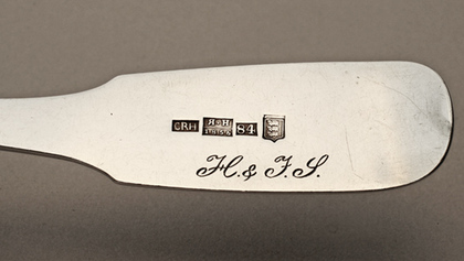 Russian Silver Tablespoon - Tallinn